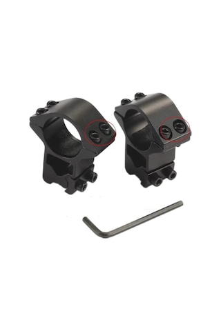 Zenvia Nikula-25.4mm Dürbün İçin 11mm Yüksek Havalı / Av Tüfeği Ayağı Znv2026 Diğer