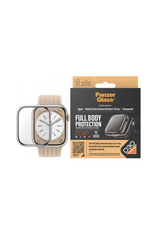 Panzerglass Full Body Apple Watch Uyumlu Series 9 With D3o 45mm Transparent