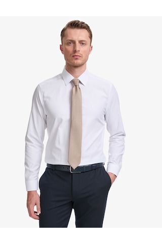 Pierre Cardin Erkek Beyaz Gömlek Basic 50325337-vr013