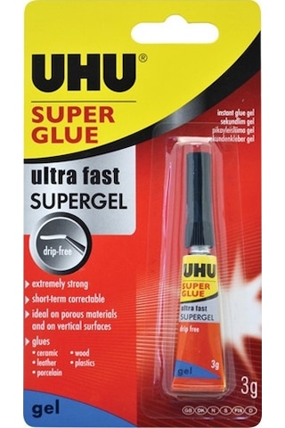 Uhu Super Glue-Japon Yapıştırıcı 3 Gr 42400