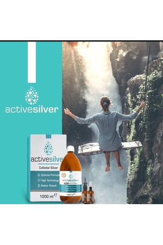 Activesilver 150 Ppm Kolloidal Gümüş Suyu 1 L