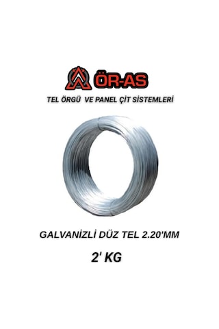 Galvanizli Tel - 2 Kg - 2.20 Mm Bağlama Teli Paslanma Yapmaz