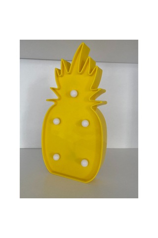 Ananas Figürlü Led Lamba Sarı Renk Çok Renkli