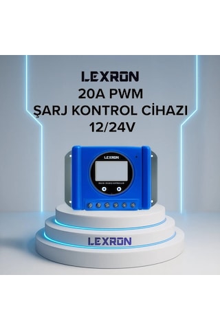Lexron  20A Pwm Şarj Kontrol Cihazı