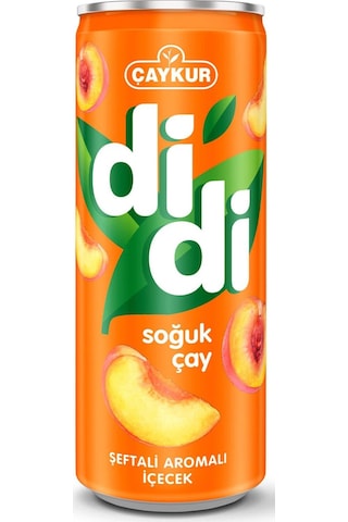 Çaykur Didi Şeftali Aromalı Soğuk Çay 330 Ml X 24 Adet