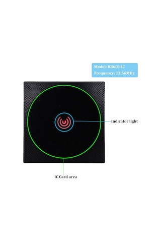 Libo Long 13.56 Mhz Rfıd Kart Okuyucu Wiegand34, Ip65 Suya Dayanıklı Nfc Okuyucu