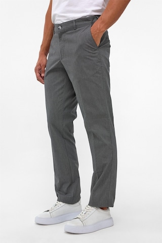 Süvari Siyah Regular Armürlü Pantolon