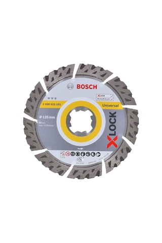 Bosch X-lock 125 Mm Elmas Testere Yapı Malzemeleri ve Metal İçin