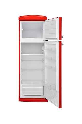 Vestel Retro SC32211 311 LT Statik Üstten Donduruculu Buzdolabı Kırmızı
