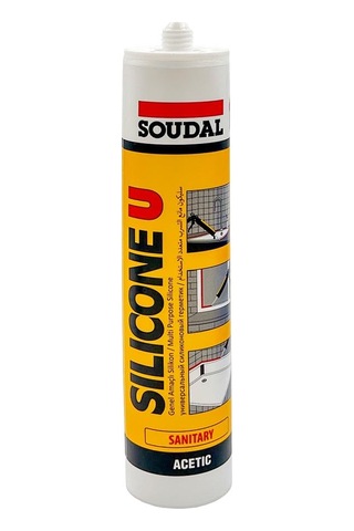 Soudal Silicone U Genel Amaçlı Silikon Kartuş Şeffaf 280 Gr. - 30'lu Paket