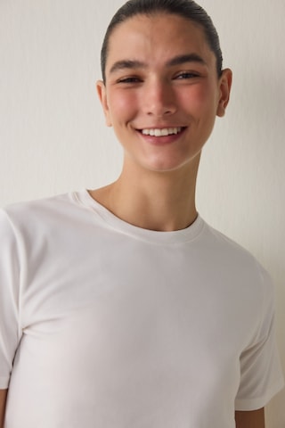 Penti Kırık Beyaz Basic Regular Fit Tişört