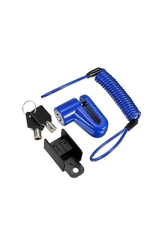 Besthome1 Çelik Tel Kilit Disk Fren Tekerlek Kilidi Xiaomi Mijia M365 Scooter İçin Yedek