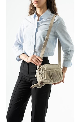 Baginn Klinkır Hafif Yağmur Geçirmez Kadın Postacı Çanta Çok Cepli 20 15 Cm Omuz Çantası 571 Collection Krem