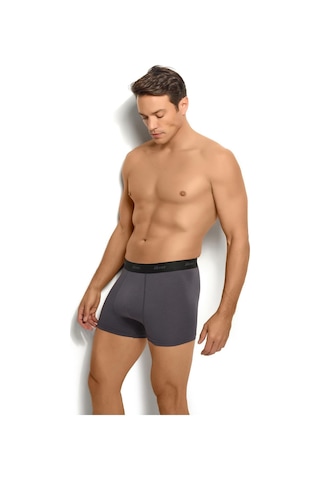 Jiber Erkek Füme Modal Pamuklu Boxer 321-Füme