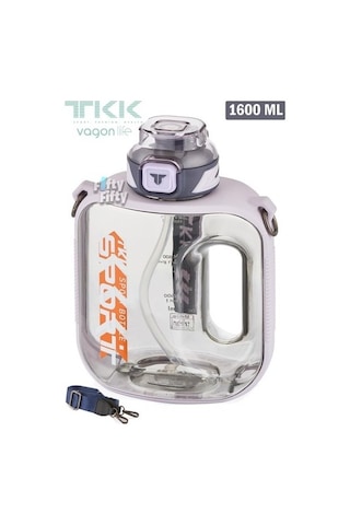 Uzspace Tkk Sporcu Matarası 1000 Ml Purble