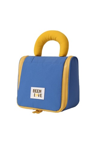 Kancalı Seyahat Kozmetik Saklama Çantası Blue