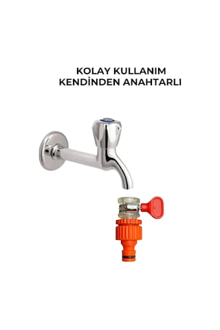 Musluk Adaptörü Kendinden Anahtarlı Kelepçeli - Hortum Jak Bağlantı Aparatı Diğer Musluk Adaptörü Kendinden Anahtarlı Kelepçeli - Hortum Jak Bağlantı Aparatı Diğer