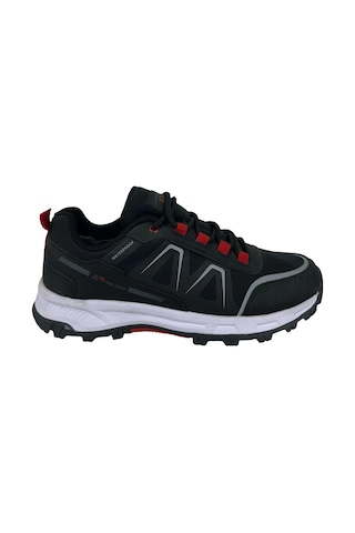 Matzeliger 222-2624 Siyah-kırmızı Erkek Günlük Yürüyüş Trekking Spor Ayakkabı Siyah - Kırmızı