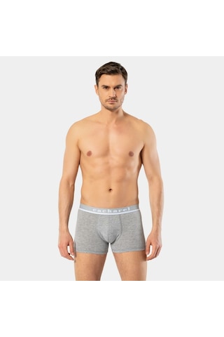 Cacharel Erkek Likralı Boxer 1317/gri Gri