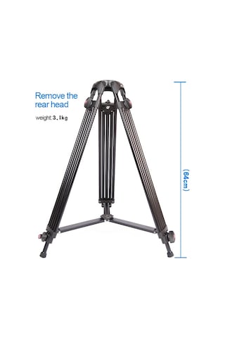 Jieyang Jy0508A Hidrolik Çantalı Video Tripod