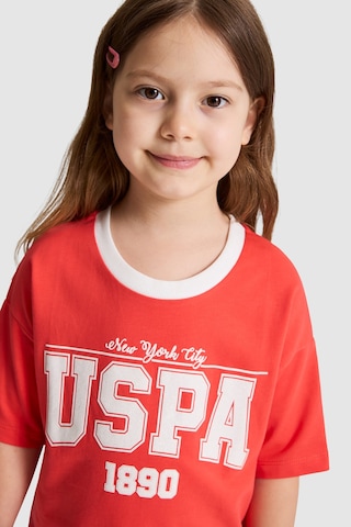 U.S. Polo Assn. U.s. Polo Assn. Kız Çocuk Kırmızı Pijama Takım 50326615-vr030