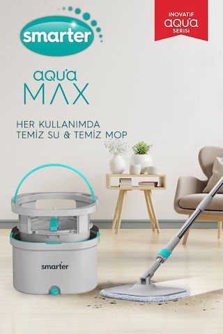 Smarter Aqua Max Temizlik Seti + Yedek Mop