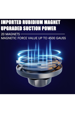 Manyetik Araç Telefon Tutucu, 360 Dönebilen Manyetik Cep Telefonu Tutucuları