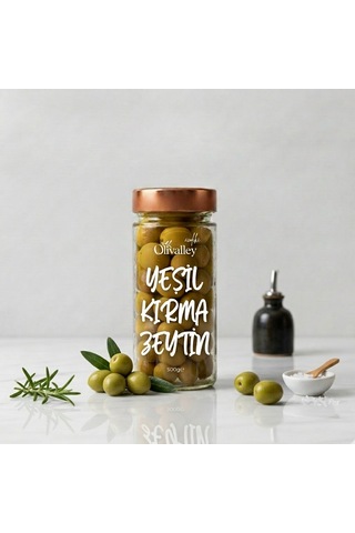 Yeşil Kırma Zeytin 500 G