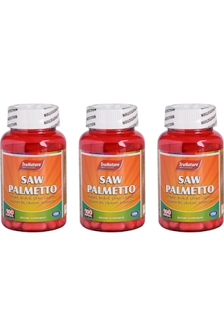 Trunature Saw Palmetto Complex 450 MG 3 Kutu 300 Kapsül