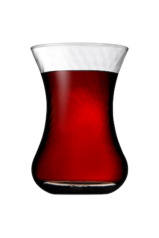 Paşabahçe Incebellı Çay Bardağı 125 Cc 6'lı Pencereli Kutu çok renkli