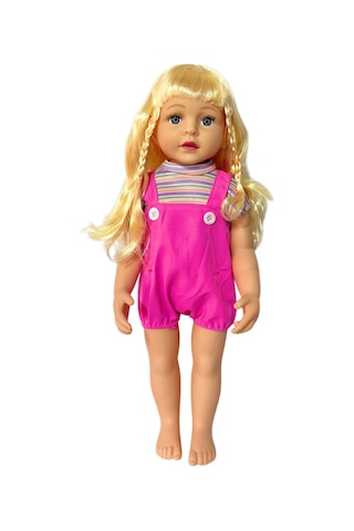 Büyük Boy Türkçe Konuşan Aylin Bebek Et Bebek Gövde Ve Bacaklar Yumuşak Pvc 60 Cm