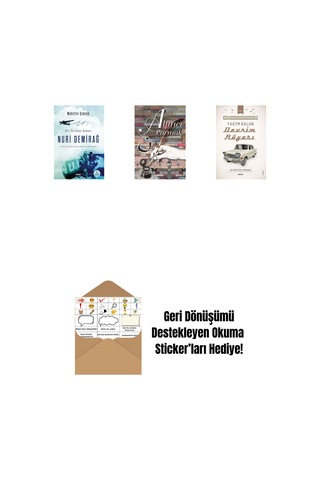 Nuri Demirağ + Altıncı Parmak + Yarım Kalan Devrim Rüyası + Okuma Sticker'ları