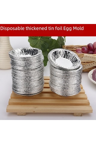 Mufunye 250 Adet Kalın Alüminyum Folyo Tepsi, Yuvarlak Şekil, Profesyonel Pasta Fırınlama, Isı Dayanıklı, Fabrika Direkt Satış Diğer