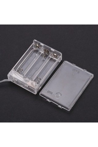 Ximistore9 5m 50 Led Renkli Işık Zinciri, 4.5v 3w, Ip65 Su Geçirmez, Pil İle Çalışır, Romantik Ve Festivite Atmosferi Çok Renkli