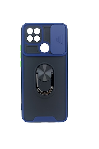 Oppo A15 Lens Korumali Yüzüklü Tank Kilif 529651444