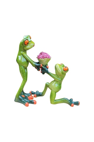 Homyl 3d Kurbağa Hayvan Reçine El Sanatları Düğün Tarif Edildiği Gibi