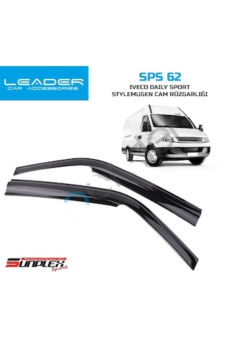 Iveco Daily Uyumlu Cam Rüzgarlığı 2002-2013 Arası Sunplex 2Li Sps62