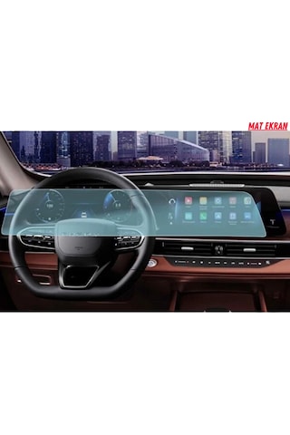 Chery Tıggo 8 Pro Max 2024 Dijital Gösterge Ve Multimedya Uyumlu Mat Ekran Koruyucu