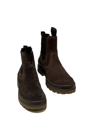 Bot Erkek Diğer 18412 20j Jacalu Comford Injedted Mid Brown Kahve