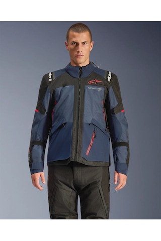 Alpinestars Andes V4 Korumalı Motosiklet Montu Mavi Siyah