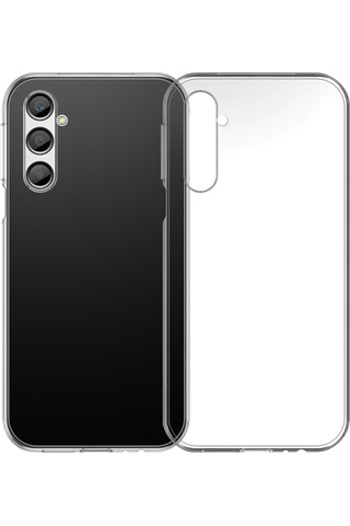 Samsung Galaxy Uyumlu A24 1mm Süper Silikon Şeffaf Kapak
