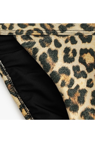 Koton Leopar Desenli Slip Bikini Altı Leopar Desenli 4sak00041mm
