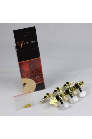 Valencia Vcmh0150Gd Klasik Gitar Kulağı 3+3 Set Gold