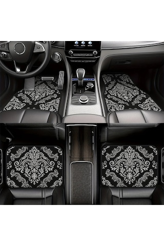 Liangmei 4'lü Araba Paspaslar Bohem Desen Avrupa Etnik Oto