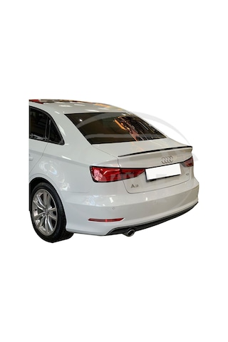 Audı A3 Sedan Bagaj Üstü Spoiler Piano  Black