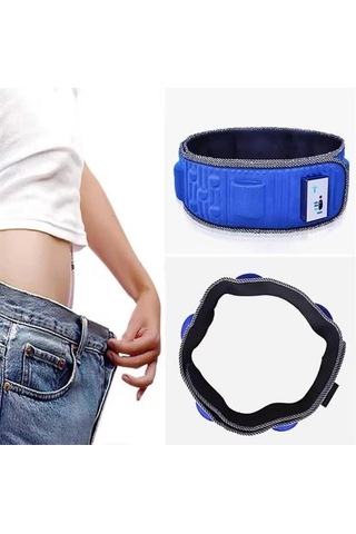 5 Motorlu Titreşimli Masaj Aleti Göbek Kemeri Selülit Cihazı Eritme Zayıflama Çok Renkli