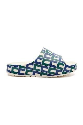 Lacoste Serve Slide 2.0 Kadın Terlik Yeşil Yeşil