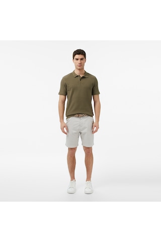 Nautica Erkek Yeşil Slim Fit Polo Yaka T-shirt Düz K65302t Yeşil