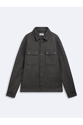 LTB Regular Fit Cep Detaylı Gri Mont
