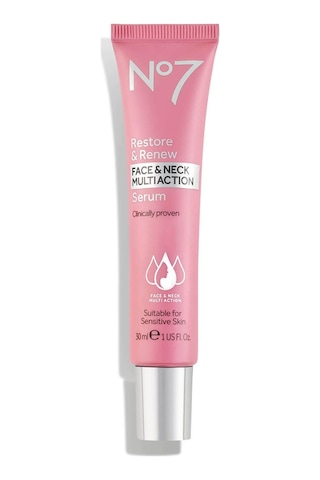 No7 Laboratories Restore & Renew Multi Action Yüz ve Boyun Serumu 30 ML